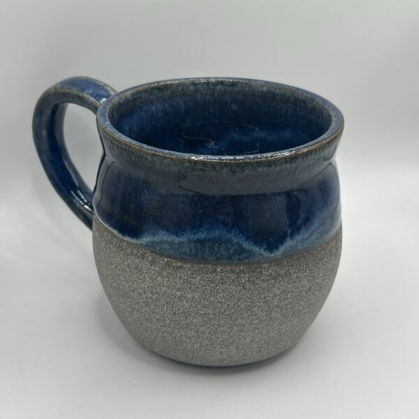 Deep blue mug